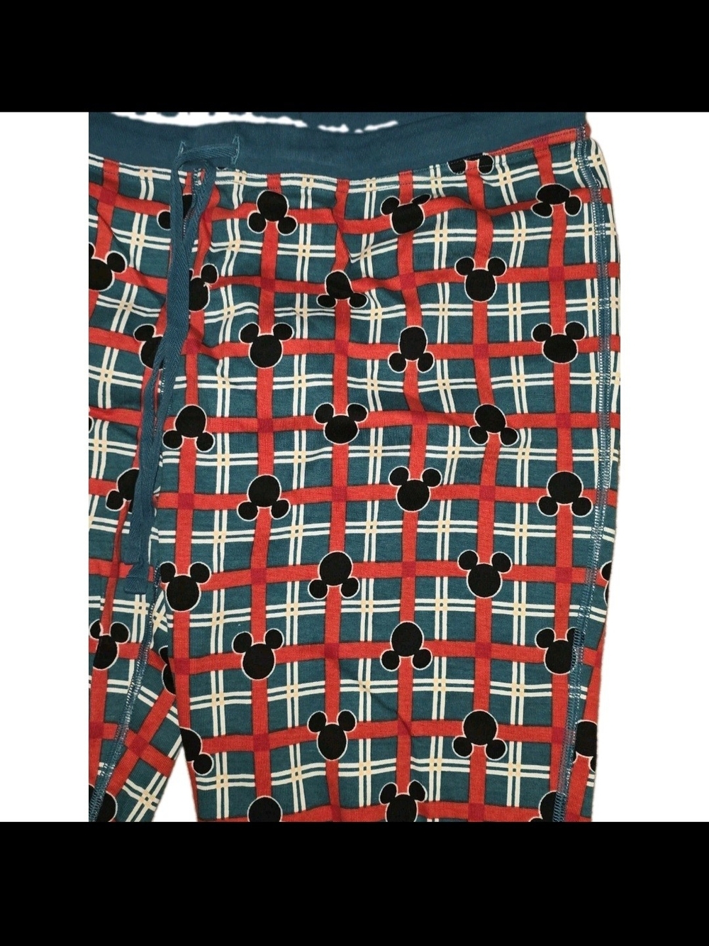 Womens Disney Mickey Size XXL Hannah Anderson Pajama Pants With Drawstring - Picture 3 of 6